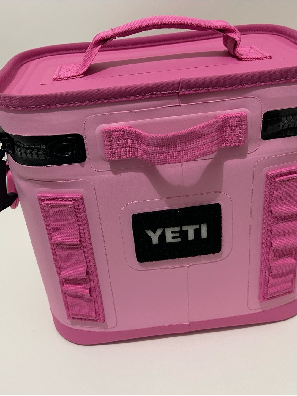 Yeti Pink Soft Cooler Bag with Top Handle - Picture 3 of 5